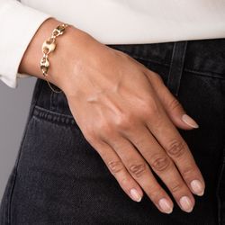 pulseira de ouro pu06748p